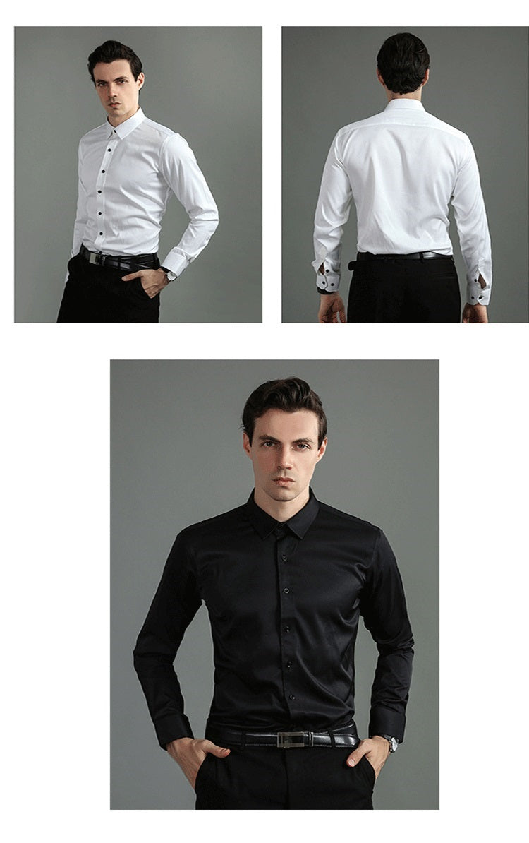 Lojas Vibe – Iron-Free Business Shirt