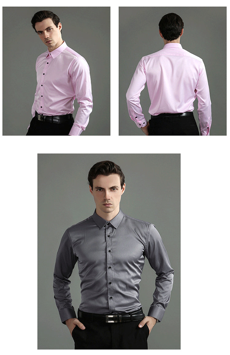 Lojas Vibe – Iron-Free Business Shirt