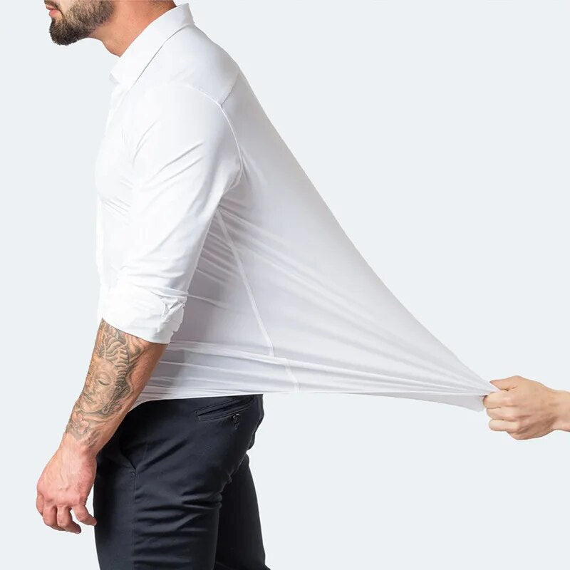 Lojas Vibe – Iron-Free Business Shirt