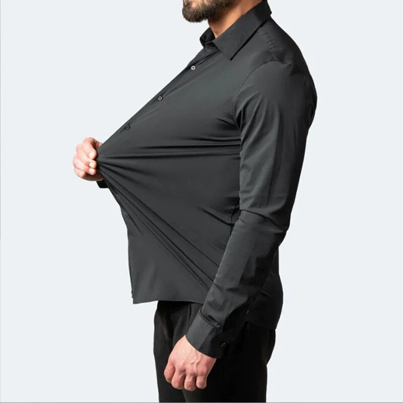 Lojas Vibe – Iron-Free Business Shirt