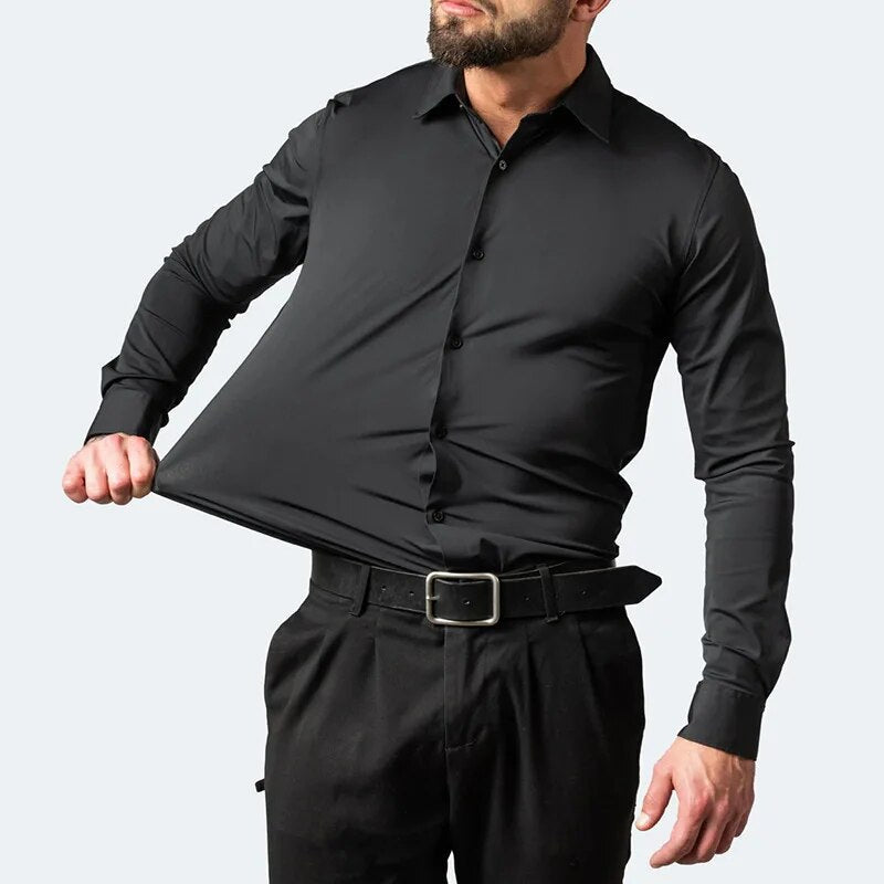 Lojas Vibe – Iron-Free Business Shirt