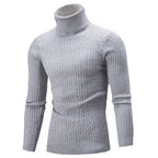 Lojas Vibe – Slim Turtleneck Knitted Sweater