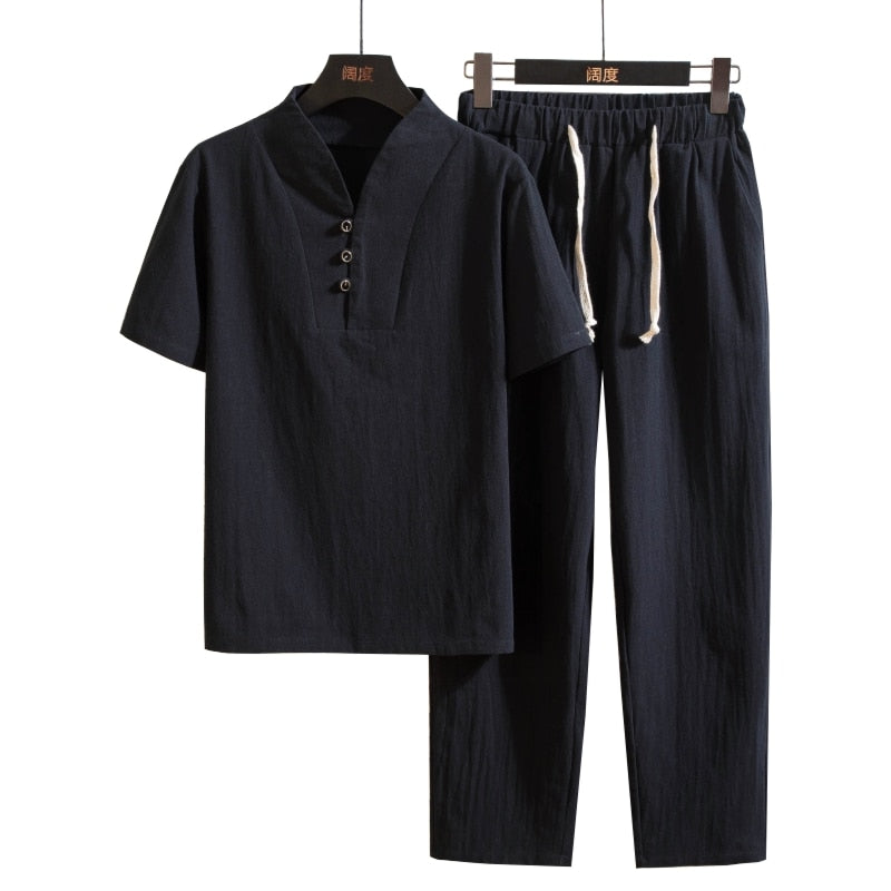Lojas Vibe – Luno Linen Men's Set